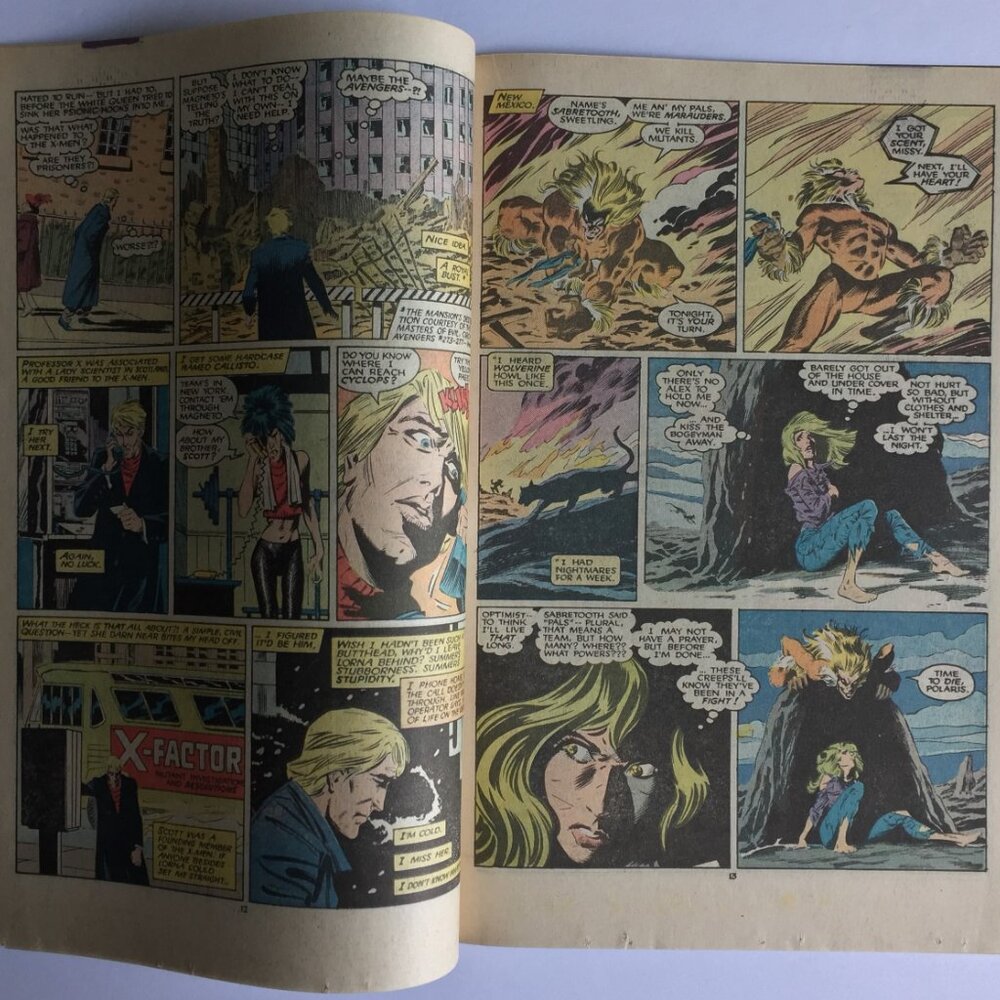 X-Men #219 (Jul 1987, Marvel) Welcome to the X-Men Havok! - Picture 10 of 16